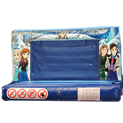 A delightful 'Frozen' themed bouncy castle